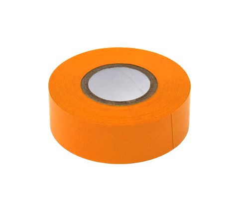 Labeling Tape, 3/4 in. x 500 in. per Roll, 16 Rolls/CS, Orange , Globe Scientific, LT-075X500N