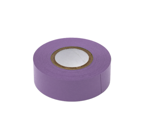 Labeling Tape, 3/4 in. x 500 in. per Roll, 16 Rolls/CS, Lavender , Globe Scientific, LT-075X500L