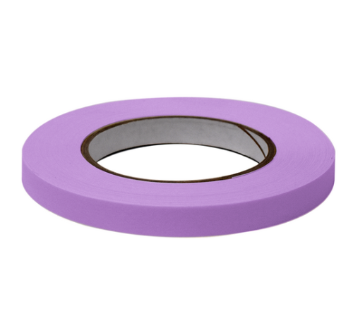 Labeling Tape, 1/2 in. x 60 yd. per Roll, 6 Rolls/Case, Violet , Globe Scientific, LT-05X60V