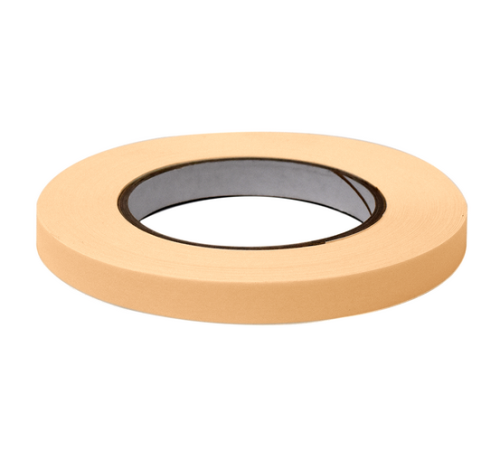 Labeling Tape, 1/2 in. x 60 yd. per Roll, 6 Rolls/Case, Salmon , Globe Scientific, LT-05X60S