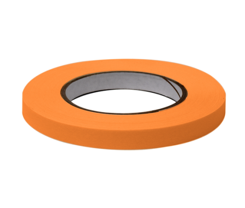Labeling Tape, 1/2 in. x 60 yd. per Roll, 6 Rolls/Case, Orange , Globe Scientific, LT-05X60N