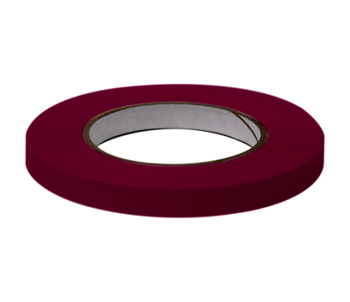 Labeling Tape, 1/2 in. x 60 yd. per Roll, 6 Rolls/Case, Maroon , Globe Scientific, LT-05X60MR