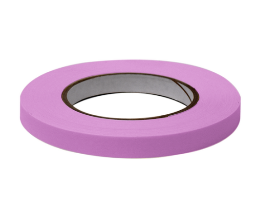 Labeling Tape, 1/2 in. x 60 yd. per Roll, 6 Rolls/Case, Magenta , Globe Scientific, LT-05X60M
