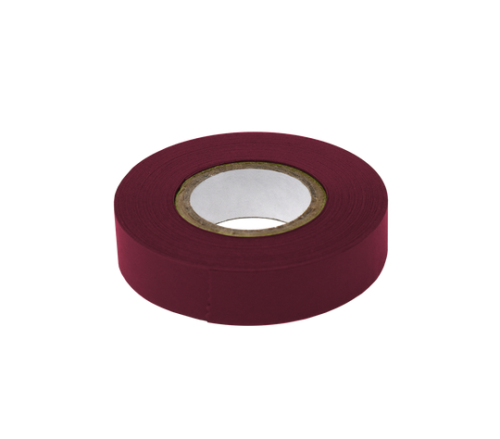 Labeling Tape, 1/2 in. x 500 in. per Roll, 24 Rolls/CS, Maroon, Globe Scientific, LT-05X500MR