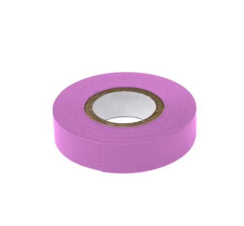 Labeling Tape, 1/2 in. x 500 in. per Roll, 24 Rolls/CS, Magenta, Globe Scientific, LT-05X500M
