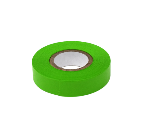 Labeling Tape, 1/2 in. x 500 in. per Roll, 24 Rolls/CS, Green, Globe Scientific, LT-05X500G