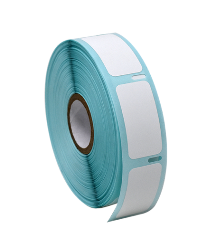 Label Roll, Cryo, Direct Thermal, 38 x 19 mm, for Large Vials and Tubes, White, 750/PK, Globe Scientific, LTC-38X19W