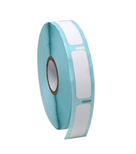 Label Roll, Cryo, Direct Thermal, 38 x 13 mm, for Cryogenic Vials, White, 750/PK, Globe Scientific, LTC-38X13W