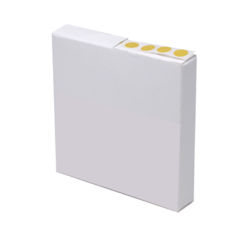 Label Rolls, Cryo, 9.5 mm Dots, for 0.5 - 1.5 mL Tubes, Gold, 1000/PK, Globe Scientific, LCR-95GL