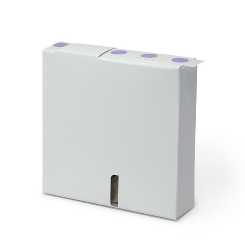 Label Rolls, Cryo, 13 mm Dots, for 1.5 - 2 mL Tubes, Lavender, 1000/PK, Globe Scientific, LCR-13L