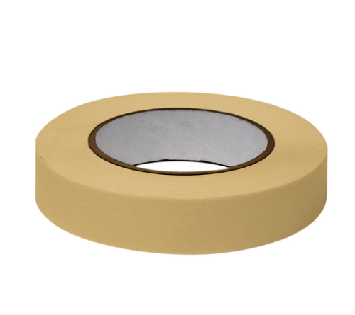 Labeling Tape, 1 in. x 60 yd. per Roll, 3 Rolls/Case, Tan , Globe Scientific, LT-1X60T