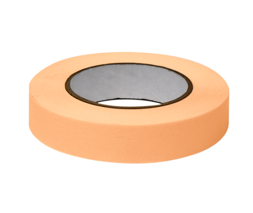 Labeling Tape, 1 in. x 60 yd. per Roll, 3 Rolls/Case, Salmon , Globe Scientific, LT-1X60S