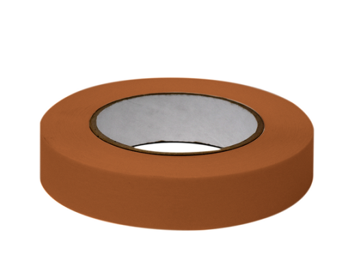 Labeling Tape, 1 in. x 60 yd. per Roll, 3 Rolls/Case, Copper , Globe Scientific, LT-1X60C