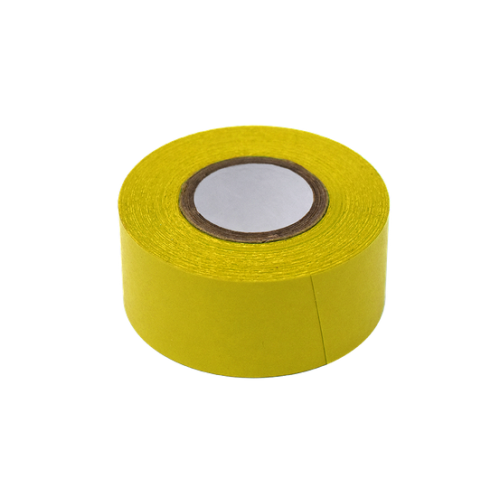 Labeling Tape, 1 in. x 500 in. per Roll, 12 Rolls/CS, Yellow , Globe Scientific, LT-1X500Y