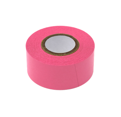 Labeling Tape, 1 in. x 500 in. per Roll, 12 Rolls/CS, Rose , Globe Scientific, LT-1X500RS