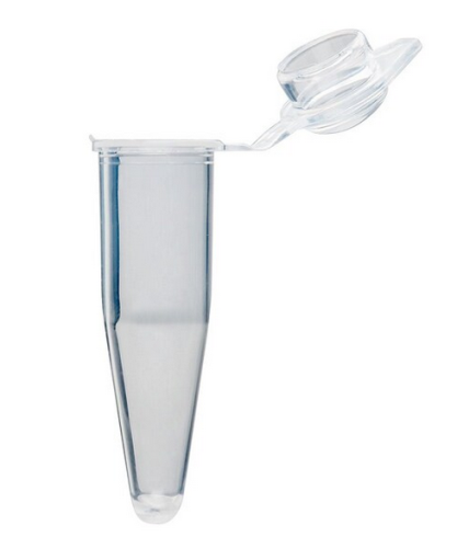 0.2 mL Individual PCR Tube with Dome Cap, Clear, 10000/CS, Globe Scientific, PCR-02D