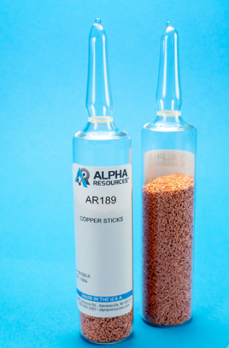 Copper Sticks, 100 g, Alpha Resources, AR189