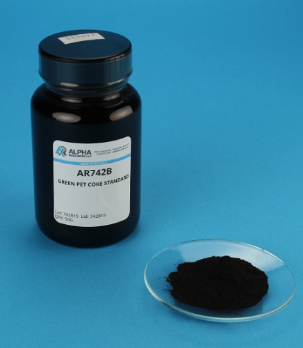 Green Petroleum Coke CRM, S 1.11 %, 50 g