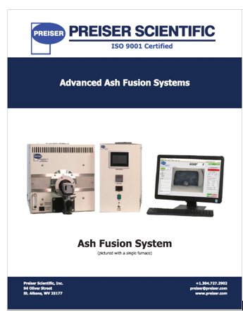 Advanced Ash Fusion Systems Brochure - Free Download