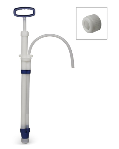 Poly-Hand Carboy Hand Pump, Polyethylene, 5 Gallon, Bel Art Products, H32787-0000