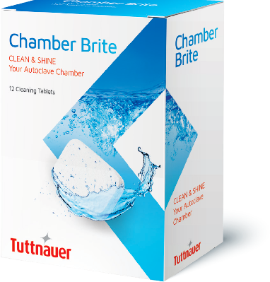 Chamber Brite Autoclave Water Reservoir Cleaning Powder, Package of 10