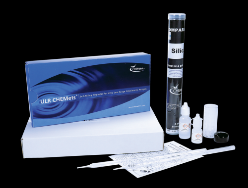 Silica Ultra Low Range (ULR) CHEMets Visual Kit, 0 to 0.020 ppm, 30 tests, K-9011