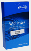 Chlorine Test Kit Refills, Visual Colorimetric Analysis, 0-1 & 1-5 ppm, DDPD Method, Chemetrics, Inc., R-2505