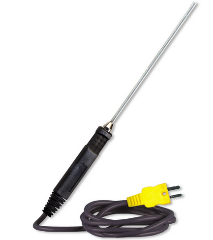 Traceable Stainless-Steel Type-K Probe, Temperature range is 50 to 700 C, Antylia, 4014