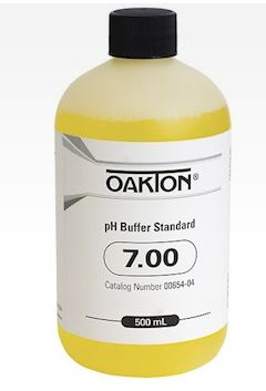 pH 7.00 Buffer Solution, 500 mL, Cole Parmer Instrument Co., WD-00654-04