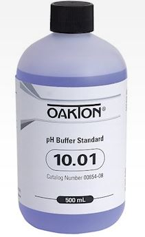 pH 10.01 Buffer Solution, 500 mL, Cole Parmer Instrument Co., WD-00654-08