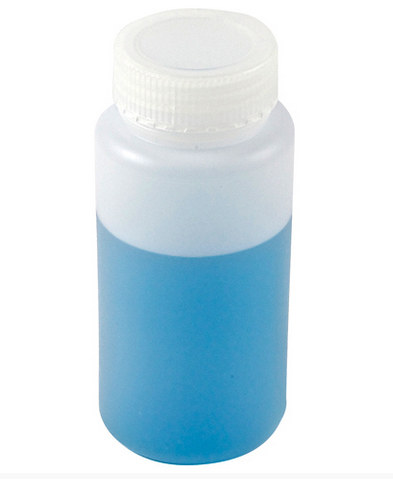 Bottles, Azlon Wide-Mouth HDPE with PP Closure, 500 mL (16 oz)