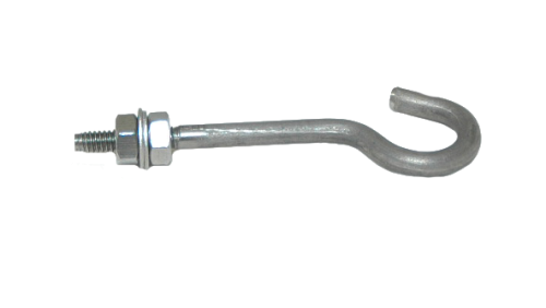 Short Hook for Suspending Samples in a Volatile Matter Furnace