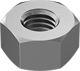 1/4 in. Stainless Steel Extra-Wide Heavy-Duty Hex Nut, 20 Thread Size