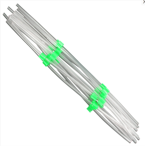 Pump Tubing, Two-Stop, PVC, Color Coded, Green/Green, 1.85 mm I.D.