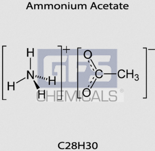 Ammonium Acetate, ACS Reagent Grade, 500 g, GFS Chemicals, 12401