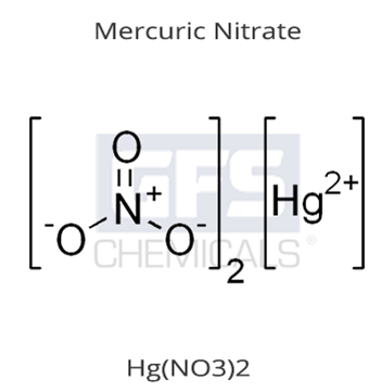 Mercuric Nitrate, Monohydrate, ACS Grade Reagent, 100 g, GFS Chemicals, 49801