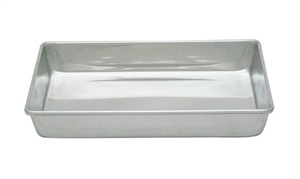 Gilson Model SC-163 Aluminum Pan, 4qt., 13.5 in. x 10 in. x 2.5 in. H, 2lb.