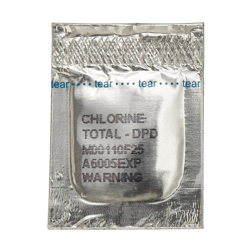 DPD Total Chlorine Reagent, 25 mL, Powder Pillows (Package of 100) (Non-Regulated)