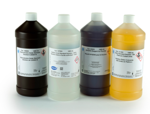 Sodium Hydroxide Standard Solution, 0.0227 N, 1 L Poly Bottle, HACH, 19253