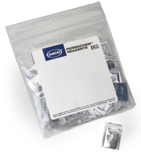 PhosVer 3 Phosphate Reagent Powder Pillows, 10 mL Sample Size, 50/PK, HACH, 2106046