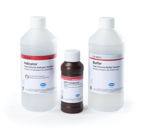HACH Total Chlorine Reagent Set for Chlorine Analyzer CL17/CL17sc