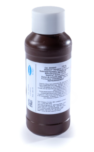 Stablcal Turbidity Standard, 0.50 NTU, 100 mL, HACH, 2698042