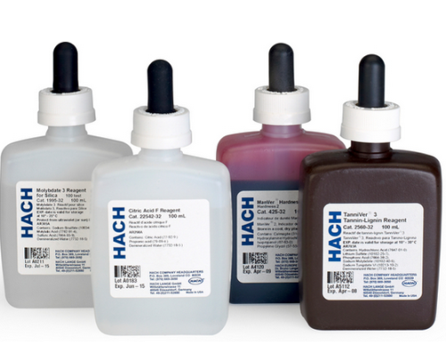 Sodium Thiosulfate Standard Solution, 0.1 N, 100 mL Poly Marked Dropper Bottle, HACH, 32332