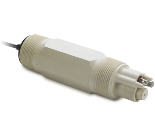 pH Sensor, Union Mount, LCP (Liquid Crystal Polymer), 5-wire with Internal Preamplifier, 10 ft (3 m) Cable, HACH, 6058PO