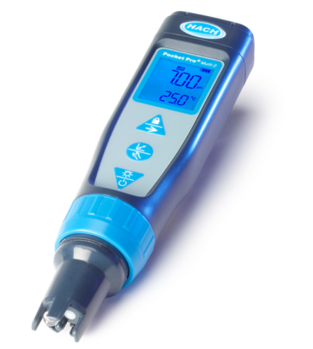 Pocket Pro+ Multi 2 Tester for pH/Cond/TDS/Salinity with Replaceable Sensor, 9532800