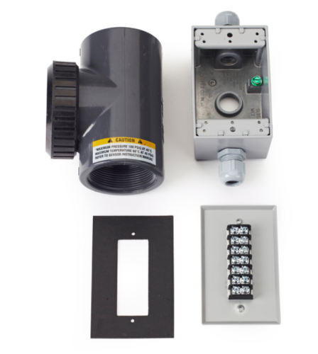2 in. PVC Union Mounting Tee, For 1.5 inch pH/ORP Sensors, HACH MH578N9A
