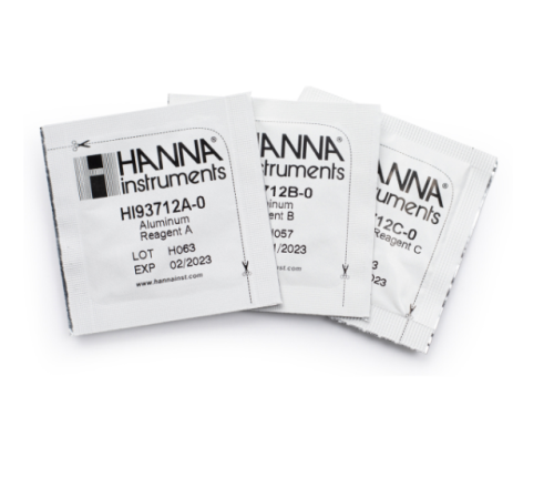 Aluminum Reagents, 100 test, Hanna Instruments, HI93712-01