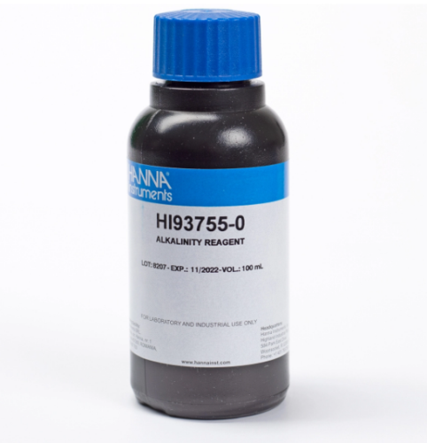 Alkalinity Reagents, 100 tests, Hanna Instruments, HI93755-01