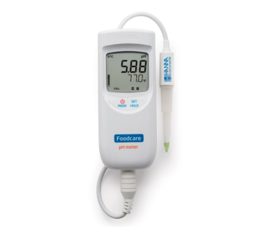 Portable pH Meter for Food and Dairy, Hanna Instruments, HI99161