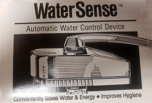 Automatic Water Control Device, Hands Free, Motion Detecting Water Faucet Operation, Hands Free Corporation, WTS-1A1